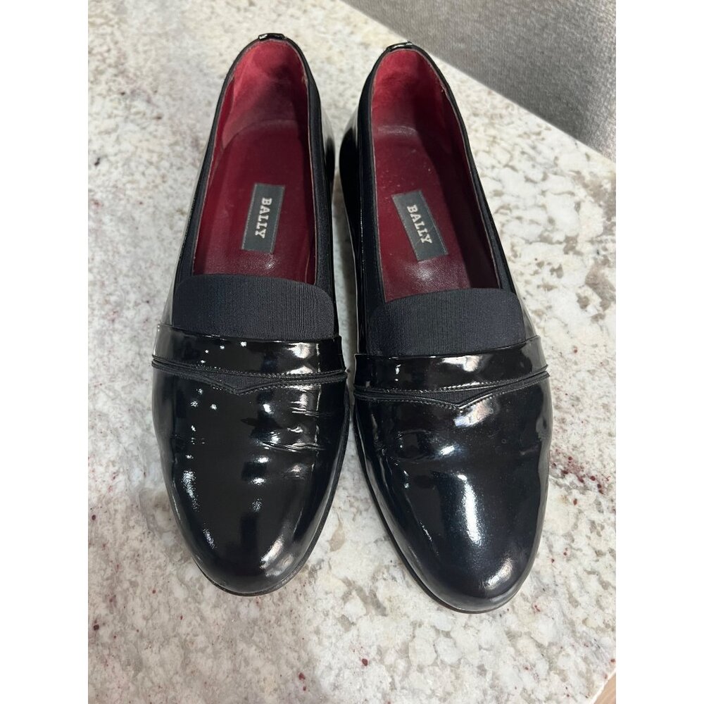 Bally Vintage Banner Dress Loafers - Size 6.5 - Picture 3 of 7